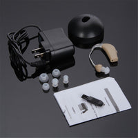 HKM-741779 Rechargeable Mini Hearing Aid Amplifier Digital Device Behind the Ear