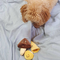HKM-742035 Plush Mushroom Vocal Toy Set for Dogs - Simple and Stylish Design