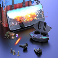 HKM-742163 Wireless Low-Latency TWS Gaming Bluetooth Headset with Stereo Sound