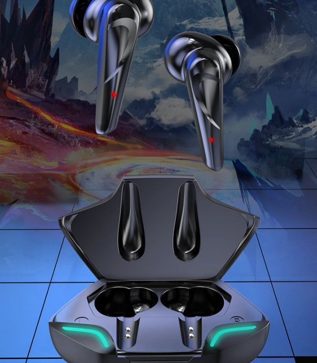 HKM-742163 Wireless Low-Latency TWS Gaming Bluetooth Headset with Stereo Sound