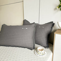 HKM-742227 Heavy Cotton Pillowcases - Set of Two in Various Colors