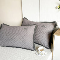 HKM-742227 Heavy Cotton Pillowcases - Set of Two in Various Colors