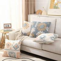 HKM-742547 Nordic Style Cotton Back Cushion for Office or Bedside - 45x45cm