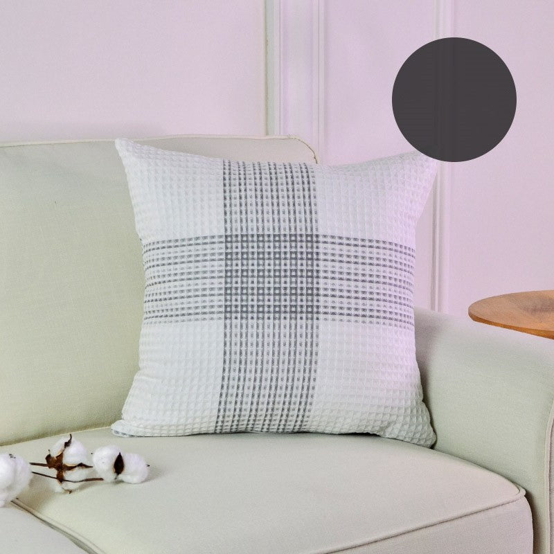 HKM-742547 Nordic Style Cotton Back Cushion for Office or Bedside - 45x45cm