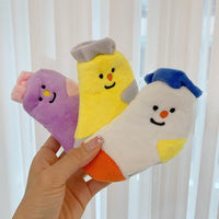 HKM-742739 Cotton Dog Socks Variety Pack - 3 Random Colors