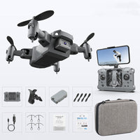 HKM-742931 Compact Mini Folding Drone for Aerial Photography, Remote Control, 4 Channels, Gift Box Included