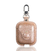HKM-742995 Leather Bluetooth Headset Case for Apple AirPods Pro – Cute All-Inclusive Design