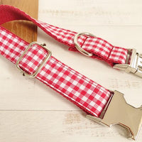 HKM-743123 Reflective Dog Pulling Collar - Adjustable Polyester Design for Comfort and Control