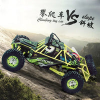 HKM-743251 1/12 Scale 4WD Off Road Remote Control Electric Race Car for Kids - High Speed Multi-Function Model Truck