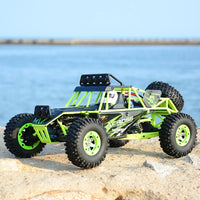 HKM-743251 1/12 Scale 4WD Off Road Remote Control Electric Race Car for Kids - High Speed Multi-Function Model Truck
