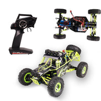 HKM-743251 1/12 Scale 4WD Off Road Remote Control Electric Race Car for Kids - High Speed Multi-Function Model Truck