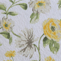 HKM-743251 European Handmade Three-Piece Floral Bed Cover Set - 230x250cm Pure Cotton Summer Blanket with Pillowcases