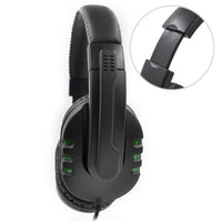 HKM-743315 Wired Gaming Headset with LED Lighting and Microphone - Model AMD-06