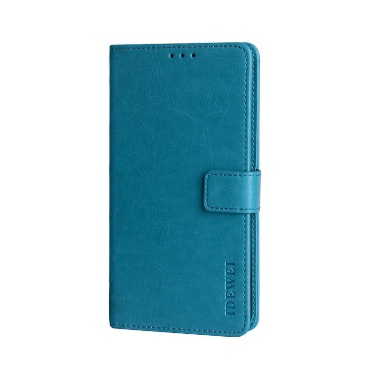 HKM-743507 Flip Style PU Holster Bracket Protective Sleeve with Crazy Horse Pattern