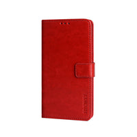 HKM-743507 Flip Style PU Holster Bracket Protective Sleeve with Crazy Horse Pattern