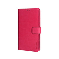 HKM-743507 Flip Style PU Holster Bracket Protective Sleeve with Crazy Horse Pattern