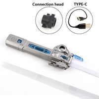 HKM-743507 Retractable LED Sound Laser Sword Toy for Kids - Light Up Cosplay Accessory