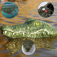 HKM-743827 Remote Control Simulation Crocodile Boat - Dual Motor Outdoor Fun Toy for Ages 6 and Up