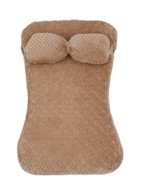 HKM-743955 Soft Plush Pet Bed Mat With Pillow Calming Cushion Dog Cat Large Cleaning Puppy Bed Bed For Cats Sofa