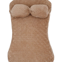 HKM-743955 Soft Plush Pet Bed Mat With Pillow Calming Cushion Dog Cat Large Cleaning Puppy Bed Bed For Cats Sofa
