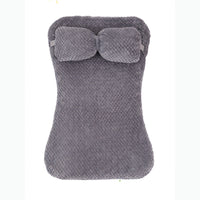 HKM-743955 Soft Plush Pet Bed Mat With Pillow Calming Cushion Dog Cat Large Cleaning Puppy Bed Bed For Cats Sofa