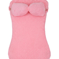 HKM-743955 Soft Plush Pet Bed Mat With Pillow Calming Cushion Dog Cat Large Cleaning Puppy Bed Bed For Cats Sofa