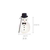 HKM-744019 Christmas Tree Ornament with Acrylic Accessories and Mini White Trees