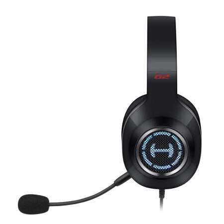 HKM-744083 Wired Gaming Headset with Microphone - Ergonomic Design, USB Connection, Superior Sound Quality