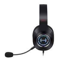HKM-744083 Wired Gaming Headset with Microphone - Ergonomic Design, USB Connection, Superior Sound Quality