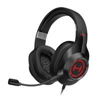 HKM-744083 Wired Gaming Headset with Microphone - Ergonomic Design, USB Connection, Superior Sound Quality