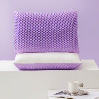 HKM-744211 TPE Pectin Silk Feather Pillow - Comfortable Polyester Filling, 40x65cm, Available in Multiple Colors