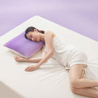 HKM-744211 TPE Pectin Silk Feather Pillow - Comfortable Polyester Filling, 40x65cm, Available in Multiple Colors