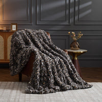 HKM-744403 Thickened Double-Sided Raschel Blanket in Various Sizes and Colors for Cozy Autumn and Winter