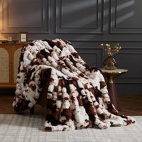 HKM-744403 Thickened Double-Sided Raschel Blanket in Various Sizes and Colors for Cozy Autumn and Winter