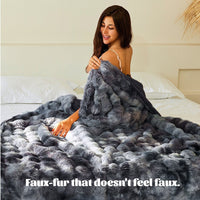 HKM-744403 Thickened Double-Sided Raschel Blanket in Various Sizes and Colors for Cozy Autumn and Winter
