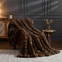HKM-744403 Thickened Double-Sided Raschel Blanket in Various Sizes and Colors for Cozy Autumn and Winter