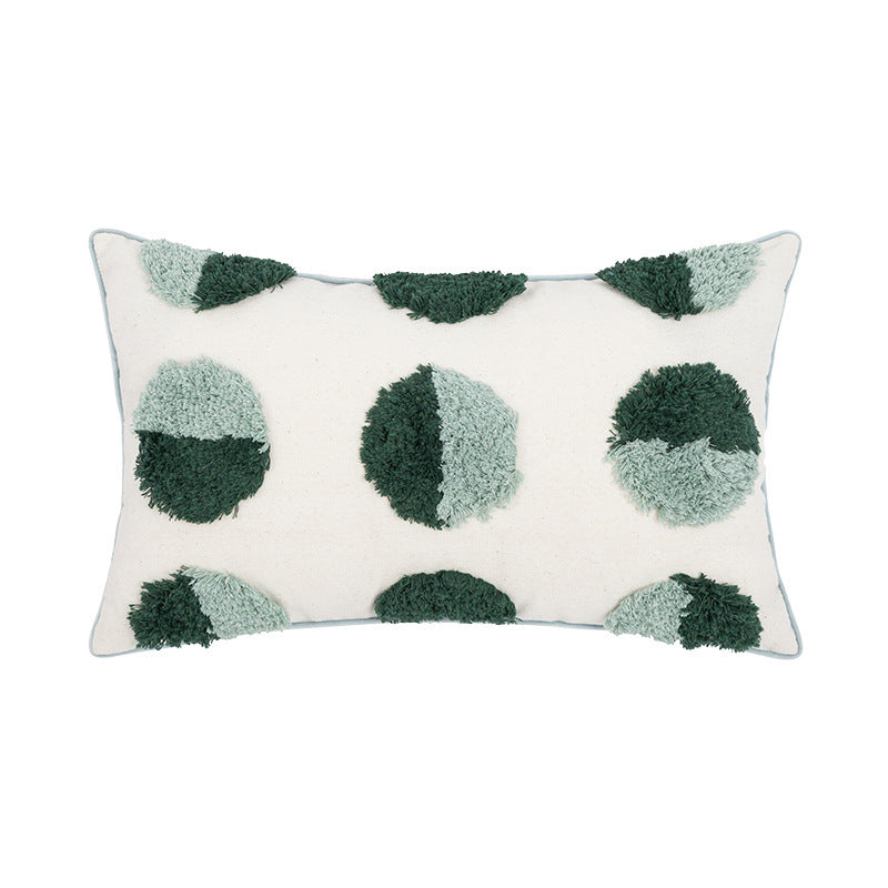 HKM-744531 Embroidered Nordic Style Pillowcase for Modern Home Decor and Sofa Accents