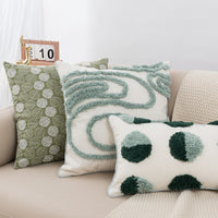 HKM-744531 Embroidered Nordic Style Pillowcase for Modern Home Decor and Sofa Accents