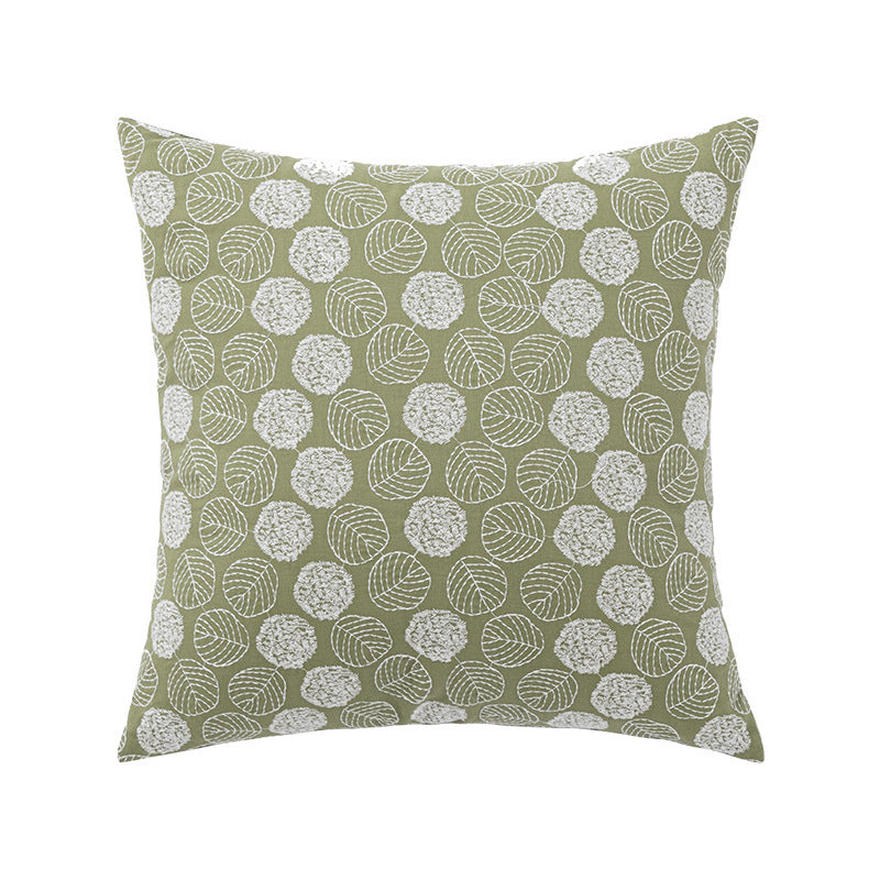 HKM-744531 Embroidered Nordic Style Pillowcase for Modern Home Decor and Sofa Accents