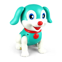 HKM-744659 Electric Interactive Robot Puppy Toy for Kids - Sound Control Walking Dog Simulation Model