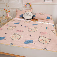 HKM-744723 Foldable and Washable Latex Summer Mat Set for Kids - Various Childlike Designs