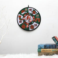 HKM-744851 Christmas Cloth Dart Board Toy Ball - 36CM Fun Holiday Decoration