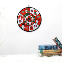 HKM-744851 Christmas Cloth Dart Board Toy Ball - 36CM Fun Holiday Decoration