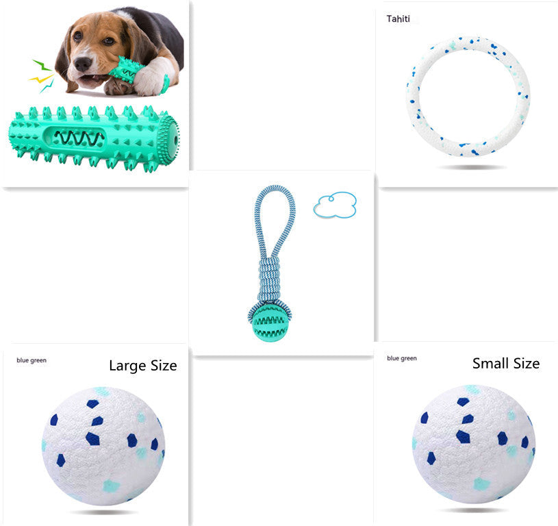 HKM-744851 Vocal Pet Dog Teething Stick and Toothbrush Chewing Toy for Dental Care