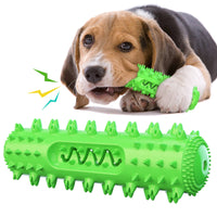 HKM-744851 Vocal Pet Dog Teething Stick and Toothbrush Chewing Toy for Dental Care