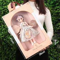 HKM-745235 Fantasy DIY Dress Up Dolls Gift Set - Cute Educational Princess Toy for Ages 0 to 14 Years