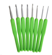 HKM-745235 Knitting Tools Set with 8 Comfort Handle Crochet Needles in Various Sizes