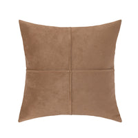 HKM-745235 Plain Suede Throw Pillow Cover - Modern Design, Available in Multiple Colors, 45x45cm