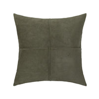 HKM-745235 Plain Suede Throw Pillow Cover - Modern Design, Available in Multiple Colors, 45x45cm