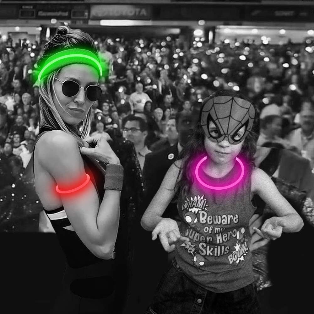 HKM-745235 USB Rechargeable LED Dog Collar with 3 Flash Modes for Night Safety and Visibility